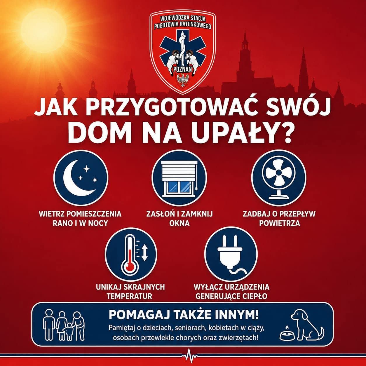 Jak przygotować siebie i dom na upały?